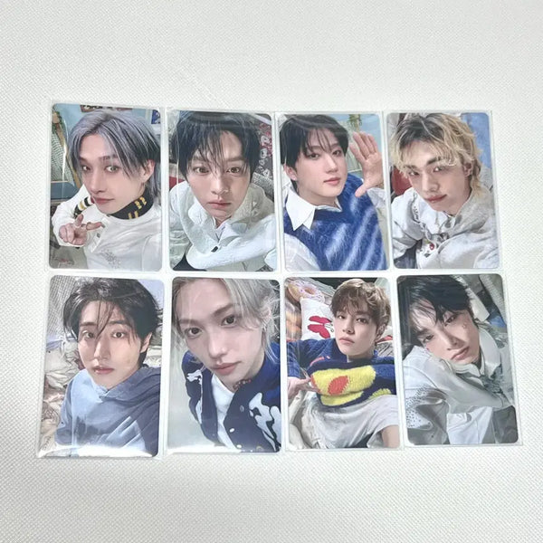 [BUNJANG] Stray Kids Fanmeeting Online MD POB Photocard Set / 스키즈 스트레이키즈 팬미팅 온라인 MD 특전 포카 세트