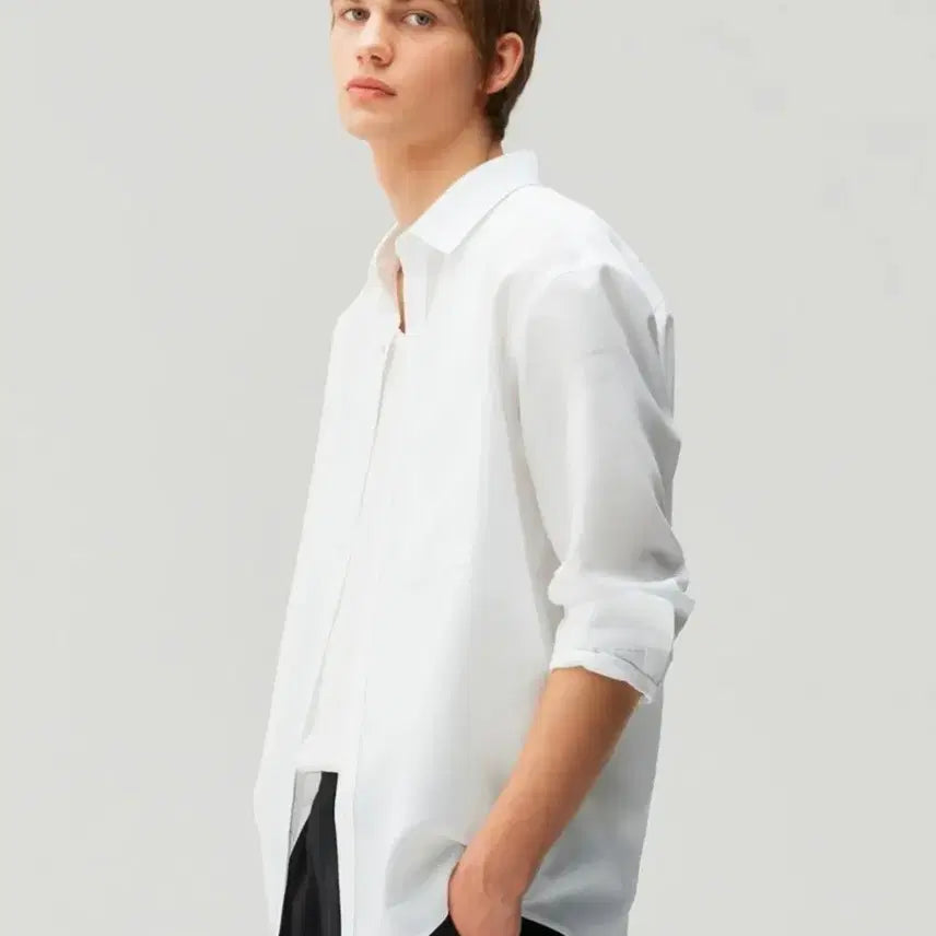 [BUNJANG] Mind Bridge White Shirt / (새제품) 마인드브릿지 화이트 셔츠 남방