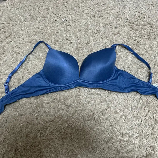 [BUNJANG] Aimée Feel Raku Bra Navy 75B / 에메필 라쿠 브라