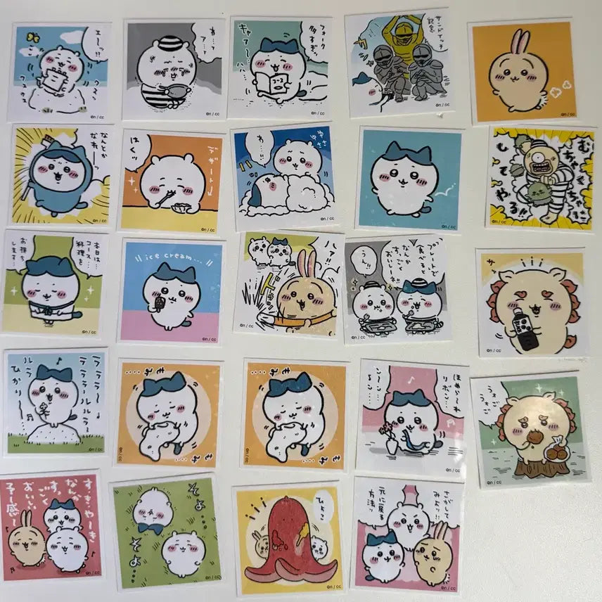 [BUNJANG] Cheekyusa Sticker Bundle / 치이카와 스티커 일괄