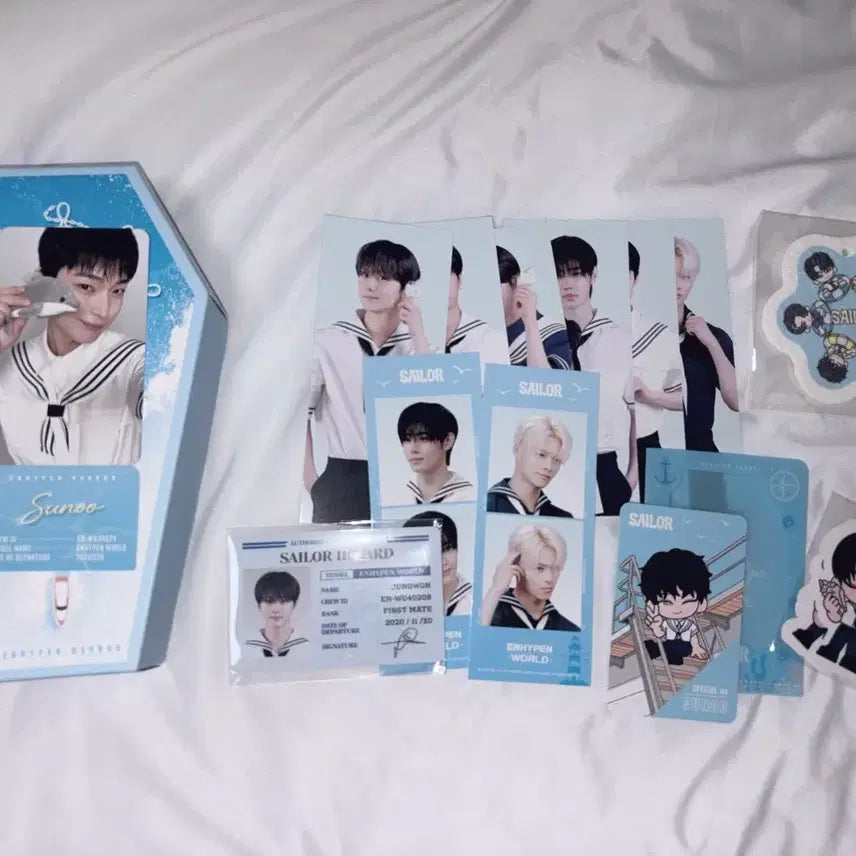 [BUNJANG] ENHYPEN Marine Boy Special Sunoo & Jungwon Set / 엔하이픈 마린보이 스페셜 선우 정원 세트