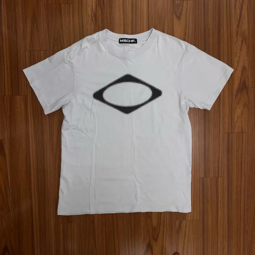 [BUNJANG] Mischief Rhombus Blur T-Shirt (Light Blue) M / 미스치프 롬버스 블러 티셔츠(라이트 블루)m