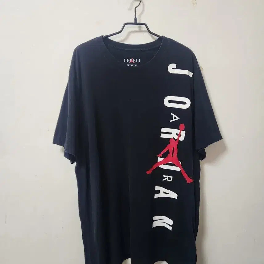 [BUNJANG] Nike Jordan Jumpman Big Logo T-Shirt Black XL / 나이키 조던 반팔티 블랙 XL(110)