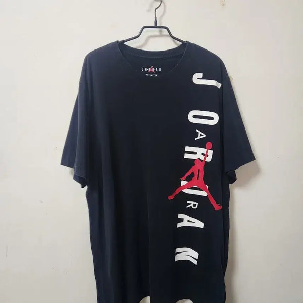 [BUNJANG] Nike Jordan Jumpman Big Logo T-Shirt Black XL / 나이키 조던 반팔티 블랙 XL(110)