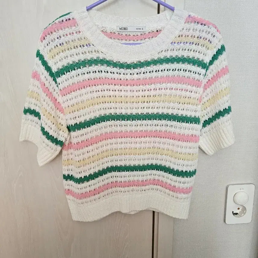 [BUNJANG] Mixxo Scasy Stripe Knit / 미쏘 스카시 스트라이프 니트 팝니다!