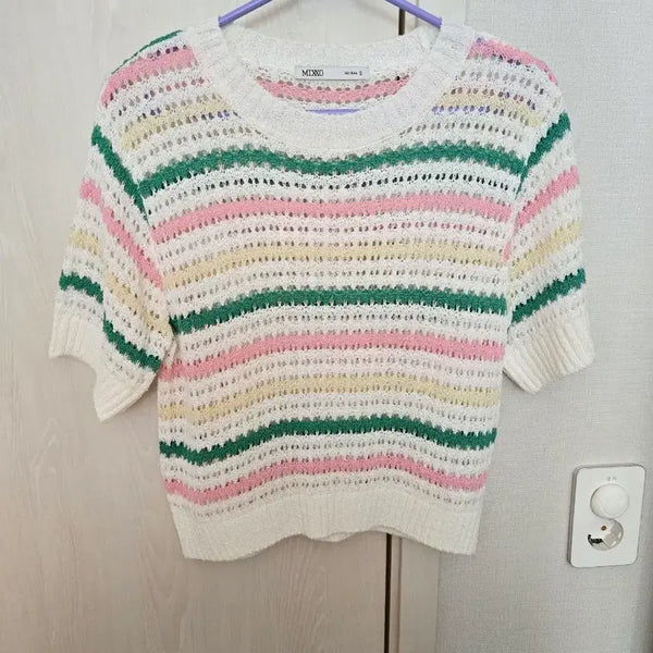 [BUNJANG] Mixxo Scasy Stripe Knit / 미쏘 스카시 스트라이프 니트 팝니다!