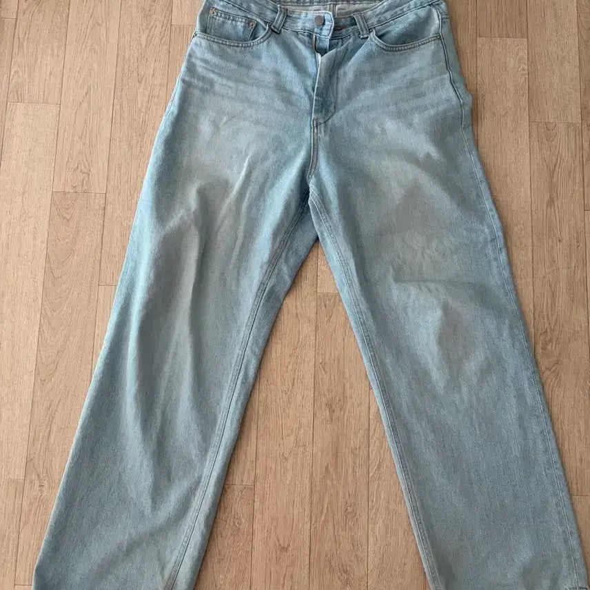 [BUNJANG] Youth Light Blue Wide Denim Pants 25ss Size M / 유스 라이트블루 와이드데님  25ss M사이즈