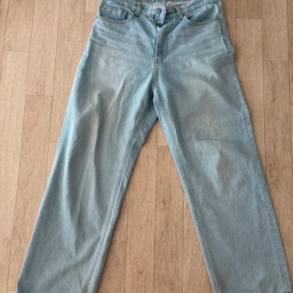 [BUNJANG] Youth Light Blue Wide Denim Pants 25ss Size M / 유스 라이트블루 와이드데님  25ss M사이즈