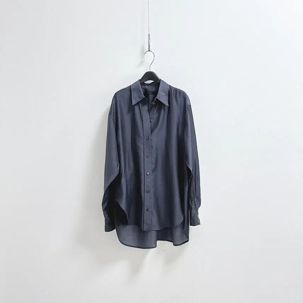 [BUNJANG] Ready To Wear Loose Fit Tencel Shirt / R2W 루즈핏 텐셀 셔츠