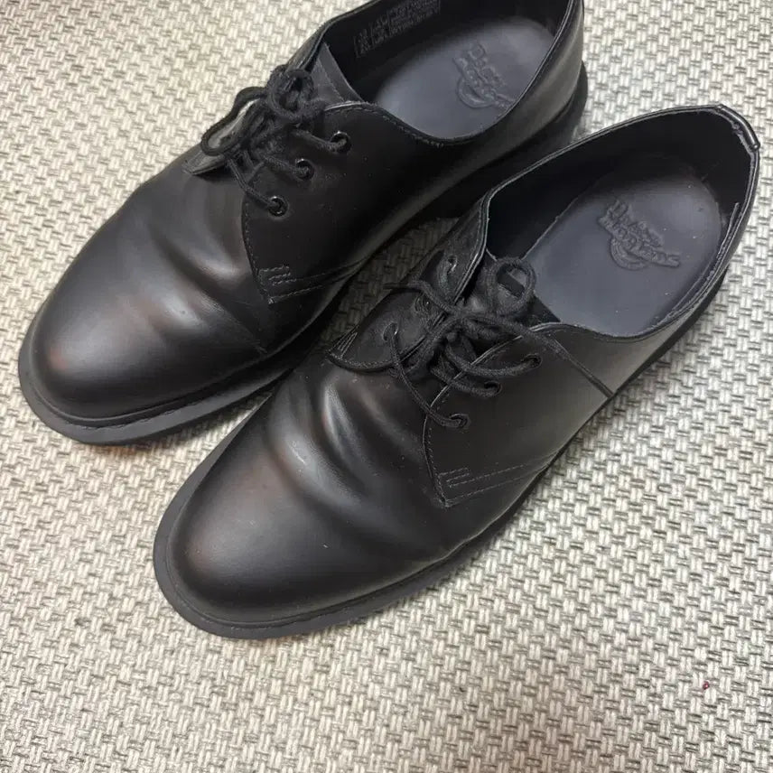[BUNJANG] Dr. Martens 1461 Mono Black Shoes / [300] 닥터마틴 1461 모노 블랙 (박스x)