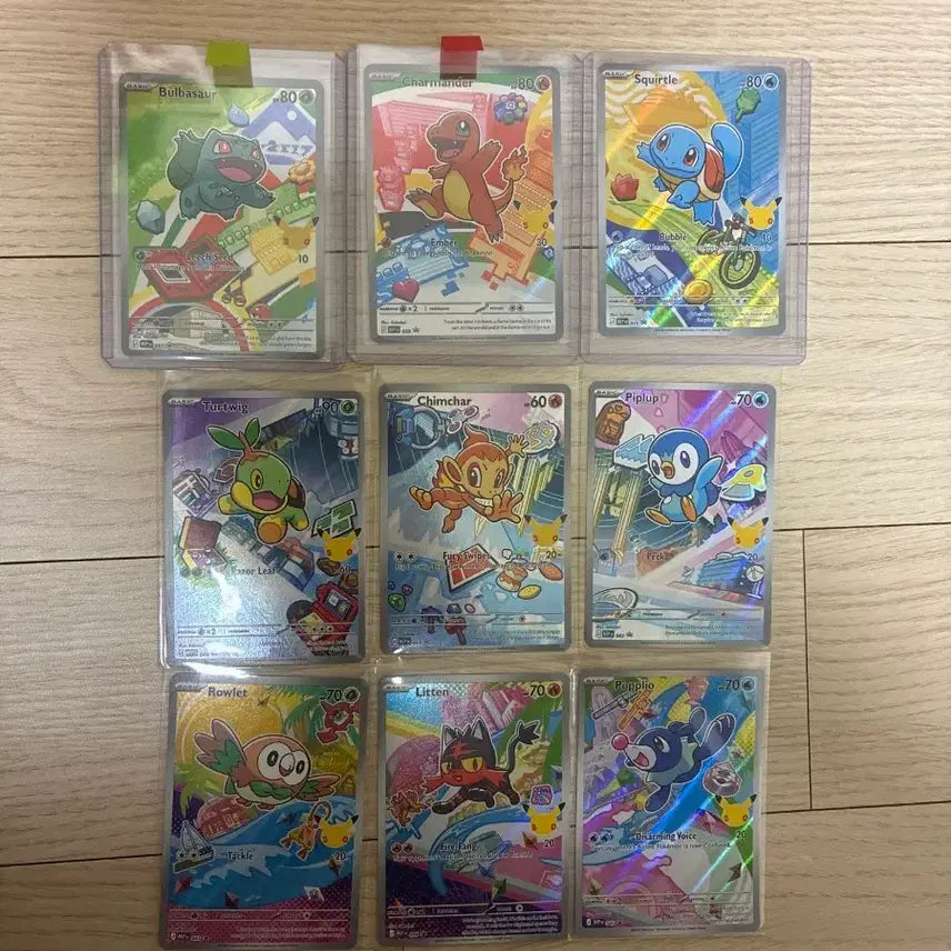 [BUNJANG] Pokemon Cards North America First Partner Generations 1, 4, 7 Full Set / 포켓몬카드 북미 퍼스트파트너 1,4,7세대 전종