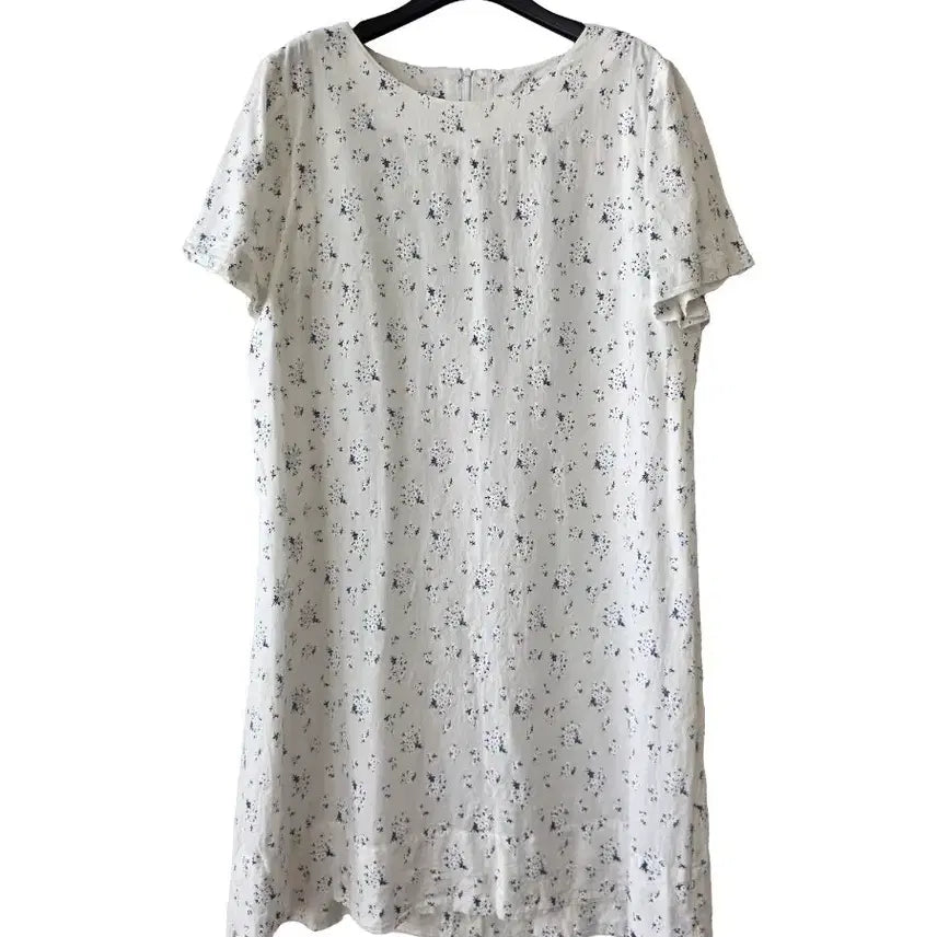 [BUNJANG] White Floral Embroidered Dress / F/화이트 꽃자수 원피스