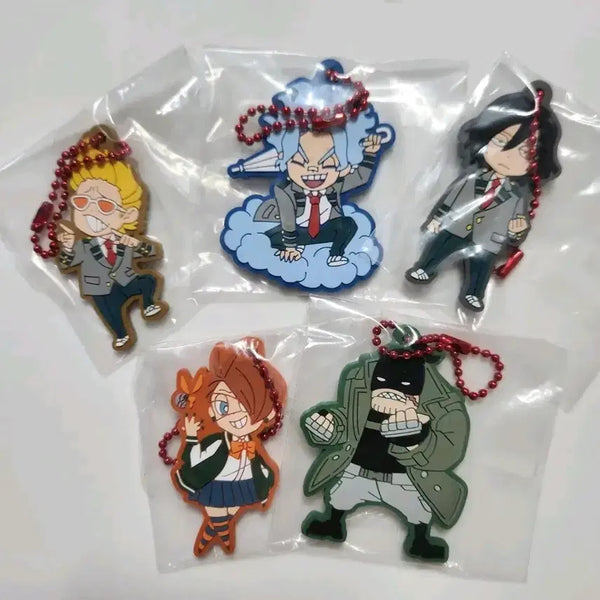 [BUNJANG] My Hero Academia Vigilantes Aizawa Yamada Shirakumo Sambaka 5-Piece Keychain Set / 나의히어로아카데미아 비질랜티 키링 5종 아이자와 야마다 시라쿠모 삼바카