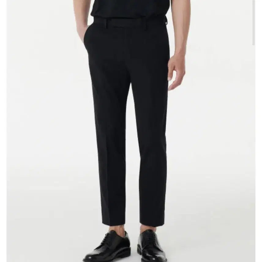 [BUNJANG] Musinsa Standard Tapered Hidden Banding Crop Slacks Pants / 무신사 스탠다드 테이퍼드 히든밴딩 크롭 슬랙스 팬츠