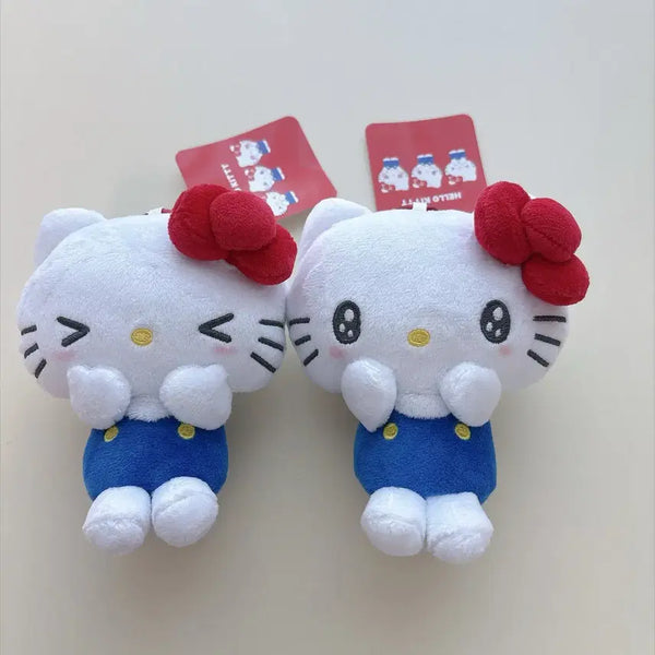 [BUNJANG] Sanrio Hello Kitty Face Heart Carabiner Pouch Keyring / 산리오 키티 페이스 하트카라비너 파우치키링 키홀더