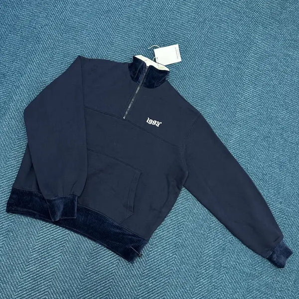 [BUNJANG] 1993 Studio Half-Zip Sweatshirt (M) / [M] 1993스튜디오 반집업 맨투맨 만원샵