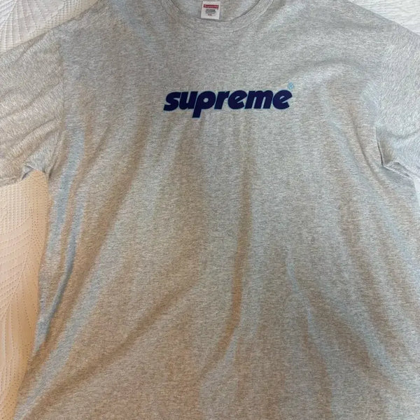 [BUNJANG] Supreme Pinline T-shirt Ash Grey 24SS / [XXL] [XXL] 슈프림 핀라인 티셔츠 애쉬 그레이 - 24SS