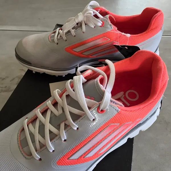 [BUNJANG] Adidas Golf Shoes Gray Orange 255mm / 아디다스 골프화 그레이 오렌지