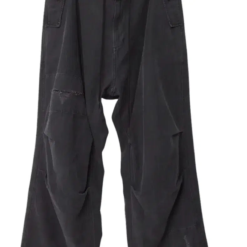 [BUNJANG] HAECHIROOM Snow Jean Over-Dyed Camo Purple Charcoal / 해칭룸 스노우 진 오버 다이드 카모 퍼플 차콜 (3)