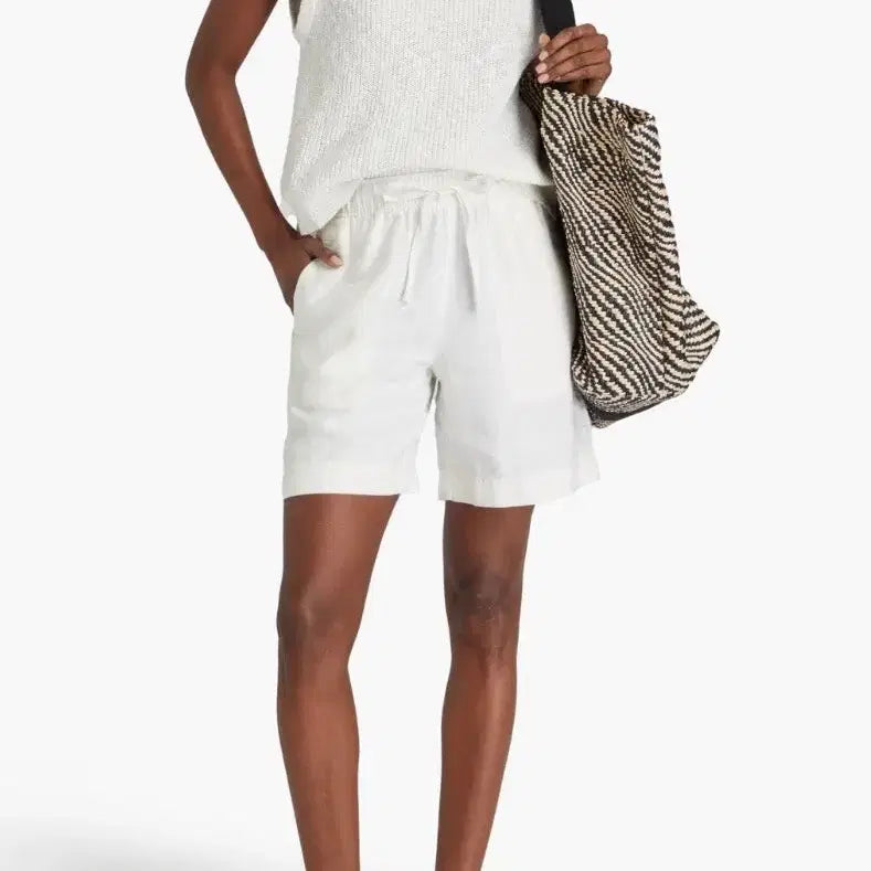 [BUNJANG] Vince Linen Banding Shorts / 빈스 린넨 밴딩 쇼츠