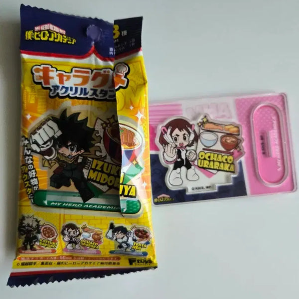 [BUNJANG] My Hero Academia Ochaco Uraraka Character Acrylic Stand / 나히아 캐릭터 음식 아크릴스탠드 우라라카 오챠코