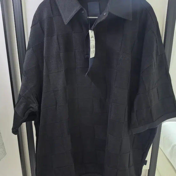 [BUNJANG] Juun.J Big Checkerboard Oversized Polo Short Sleeve M / Big Checkerboard Shorts 48 / 준지 빅 체커보드 오버핏 폴로 숏슬리브 M / 빅 체커보드 쇼츠 48