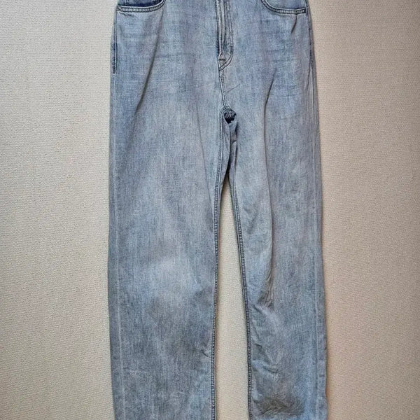 [BUNJANG] SPAO Light Wash Straight Fit Denim Pants / 스파오 연청 데님 팬츠