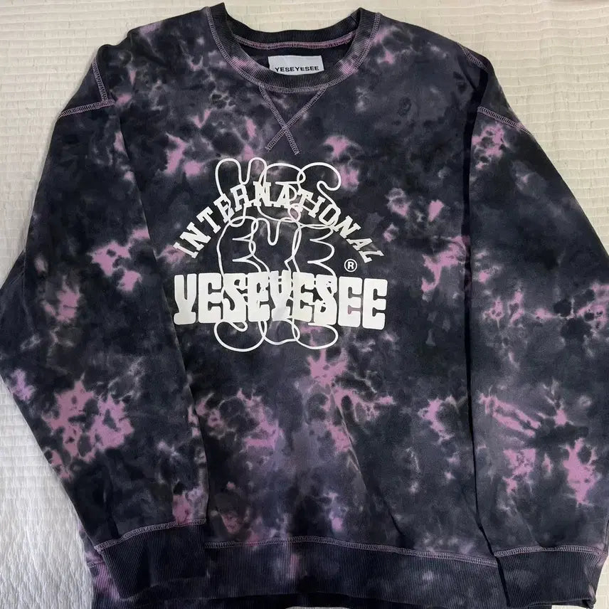 [BUNJANG] YESSEESEE Tie Dye Sweatshirt / 예스아이씨 타이 다이 맨투맨
