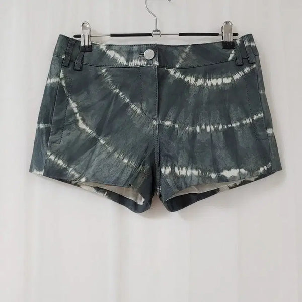 [BUNJANG] Tory Burch Leather Tie-Dye Pattern Shorts / [토리버치]정품.가죽 숏팬츠66.최상급