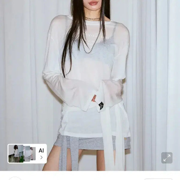 [BUNJANG] Mysterious Hotel TMH Sheer Wrap Ops / 미스테리어스호텔 TMH SHEER WRAP OPS