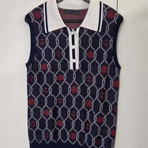 [BUNJANG] G/Fore Golf Knit Vest M / 지포어 골프니트 M