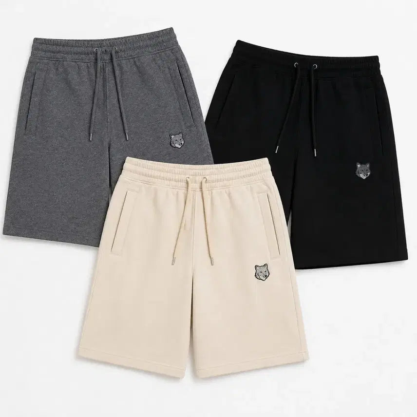 [BUNJANG] Maison Kitsuné Bold Fox Patch Oversized Jogger Shorts / 정품/무료배송) 메종키츠네 볼드폭스 쇼츠 반바지