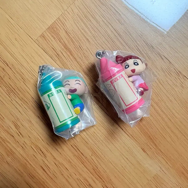 [BUNJANG] Crayon Shin-chan Swing Gacha Figures - Kazama Kun & Yoshinaga Midori Bundle / 짱구 크레용 스윙 가챠(일괄/캡슐X)