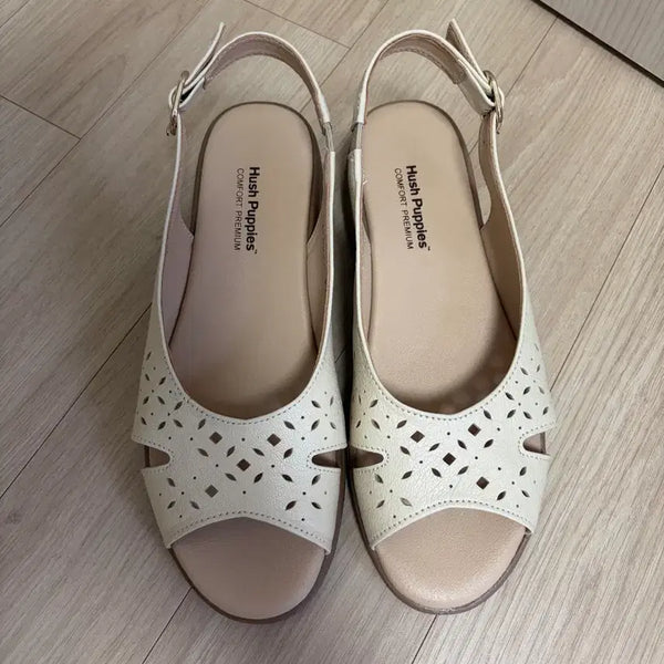 [BUNJANG] Hush Puppies Women's Beige Sandals 235 / 허쉬파피 여성 샌들 베이지 235 새제품