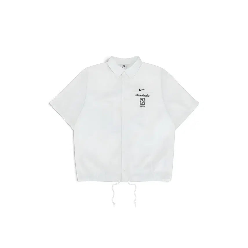 [BUNJANG] Nike x Peaceminusone KFA Short Sleeve Top White / [나이키x피마원] KFA 숏슬리브 탑