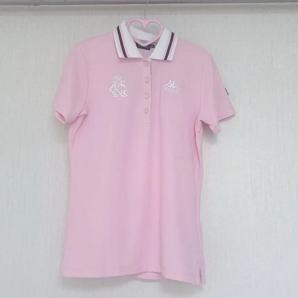 [BUNJANG] Vintage Kappa Short Sleeve Polo T-Shirt Pink / 빈티지 카파 반팔 카라 티셔츠 핑크 히메갸루 로걀탑 대장 진리