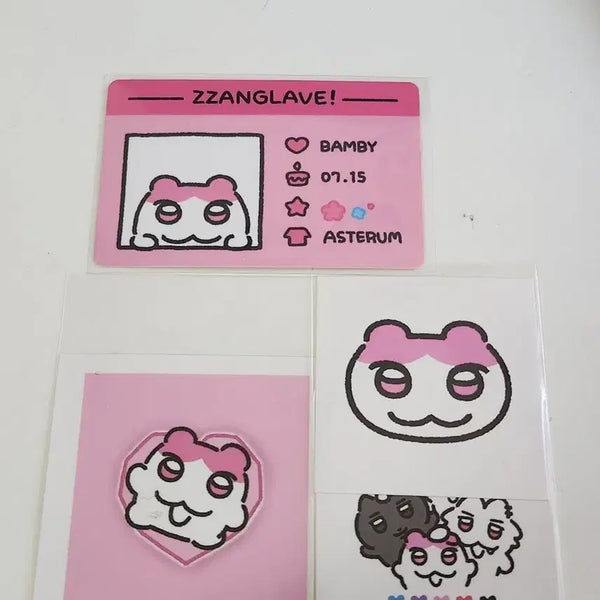 [BUNJANG] Jangrave Malrang PLAVE Split Set Stickers / 짱레이브 말랑플브 특전만 구성 일괄 판매