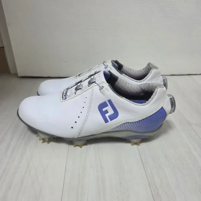 [BUNJANG] Footjoy Boa Women's Golf Shoes White/Purple Size 230 / 풋조이 보아 여성골프화 실착용 230미리