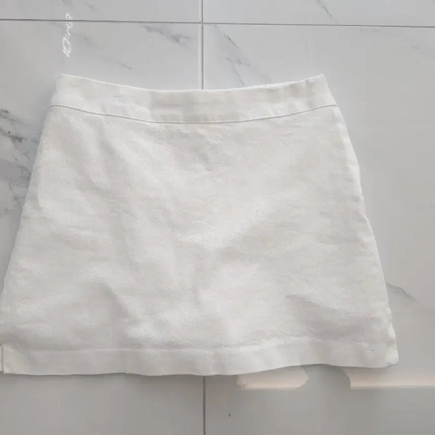 [BUNJANG] White Golf Skirt / 골프스커트