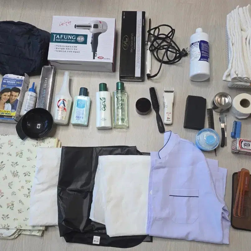 [BUNJANG] Barber Practical Exam Kit / 이용사 실기시험재료