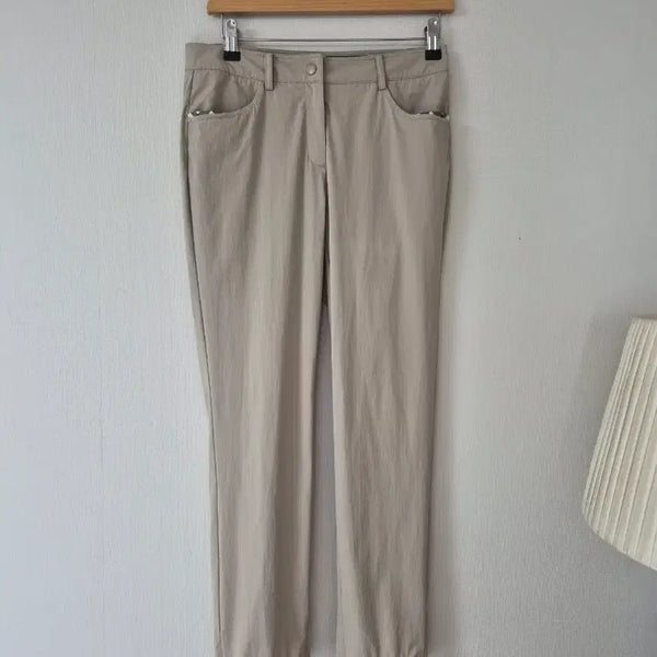 [BUNJANG] Daks Beige Golf Pants / [닥스]베이지색 골프 바지