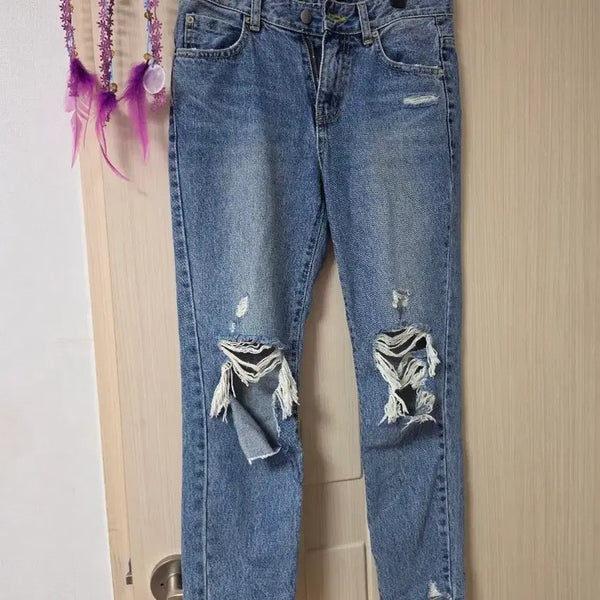 [BUNJANG] Reorder Distressed Jeans - Size S / reorder  데미지 청바지 S
