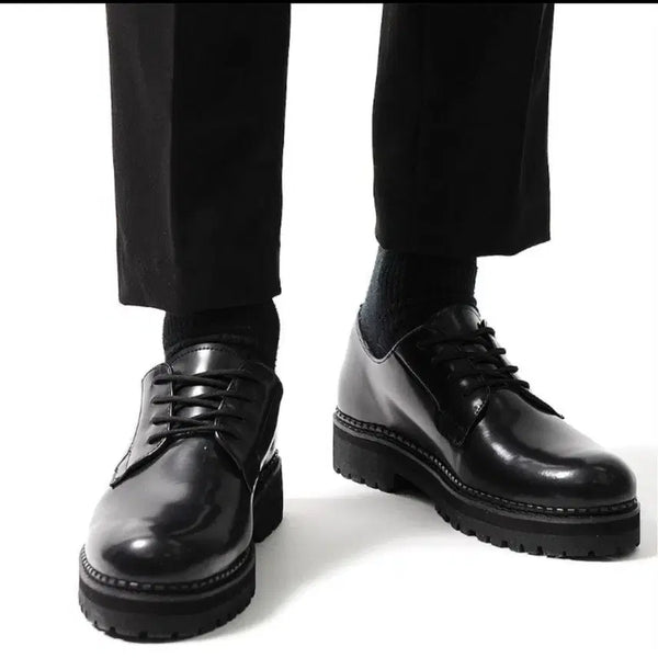 [BUNJANG] BYSLIM 7cm Height-Increasing Handmade Derby Shoes / [바이슬림] 7cm 키높이 수제화 더비슈즈 250~255mm
