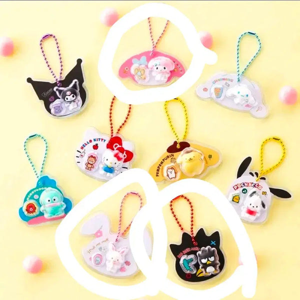 [BUNJANG] Sanrio Package Clip Set (Marumel, Batsumaru, Wishimi Mel) / (3개일괄,원가이하) 산리오 패키지참_마멜,바츠마루,위시미멜