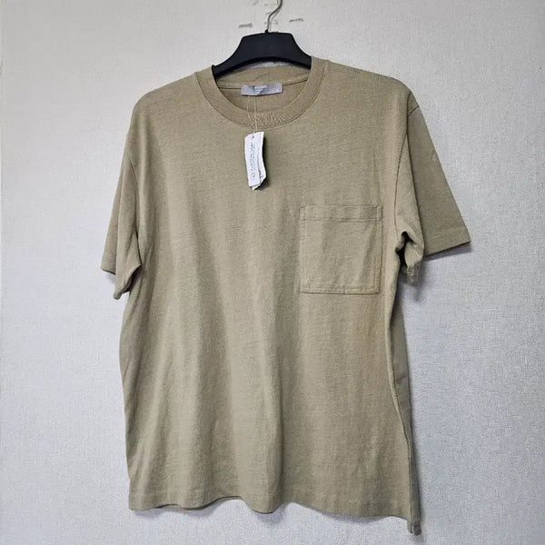 [BUNJANG] 8SECONDS Beige Pocket T-shirt XL / 새제품 8세컨즈 반팔티  XL 105호