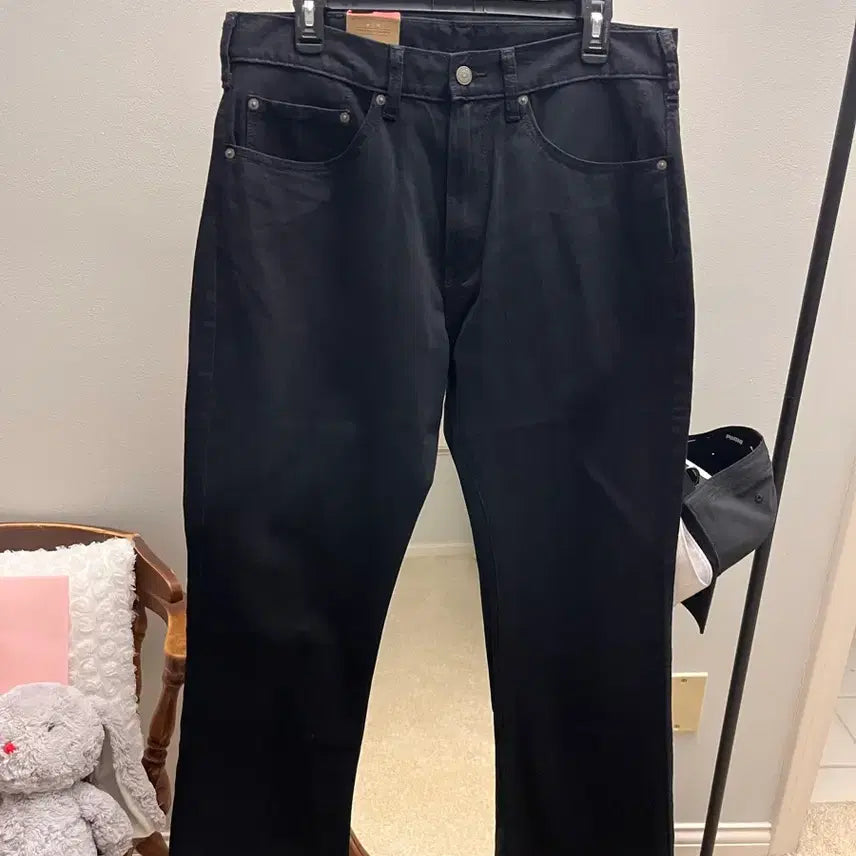 [BUNJANG] Levi's 517 Original Slim Bootcut Denim Jeans Black 34x30 / [새상품/34*30] 리바이스 오리지널 517 부츠컷 데님 블랙