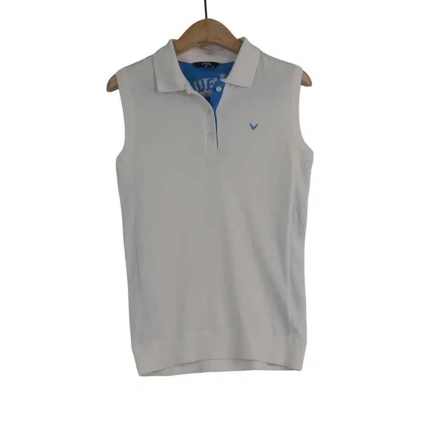 [BUNJANG] Callaway Women's White Golf Knit Vest / Callaway 캘러웨이 골프 니트 베스트 85 화이트 여성