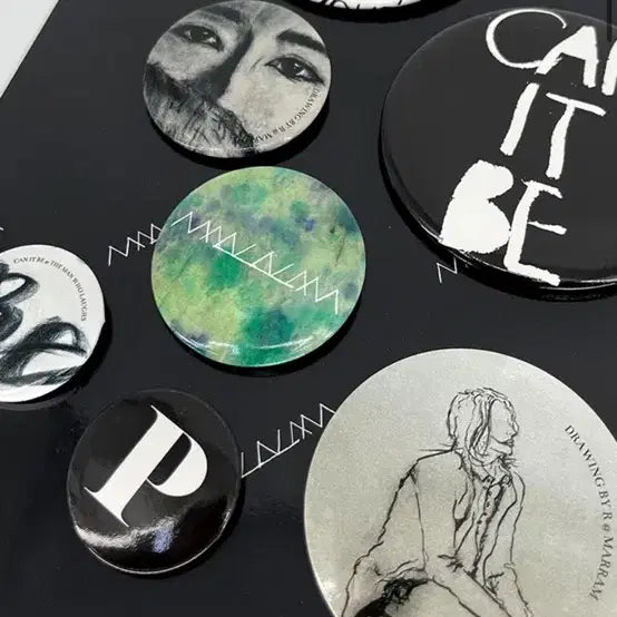 [BUNJANG] Park Hyo Shin The Man Who Laughs Musical Pin Button Set B / 박효신 웃는남자 핀버튼 세트 B