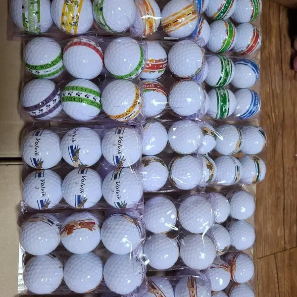 [BUNJANG] Volvik Lost Ball VISTA / VISTA 3 Golf Balls (120 count) / 볼빅 로스트볼 비스타,비스타3 신상, 꽃,뱀,미키포함 / 120알