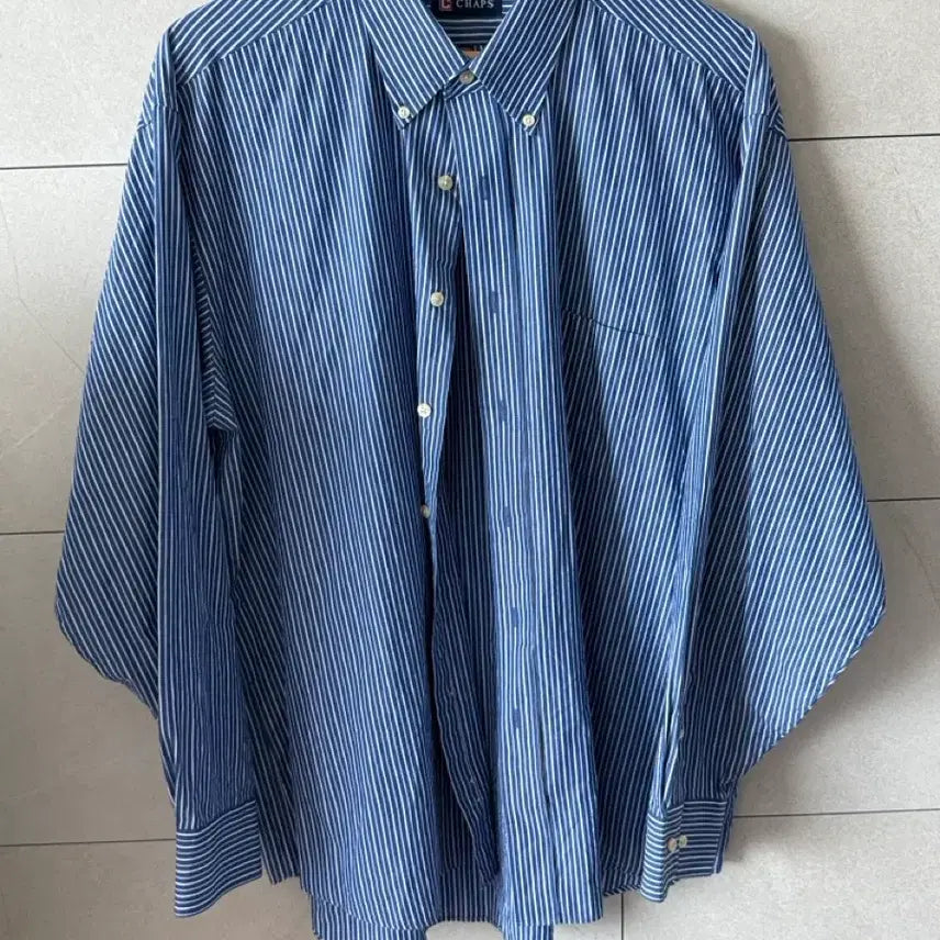 [BUNJANG] CHAPS Striped Shirt XXL / CHAPS 스트라이프 셔츠 XXL
